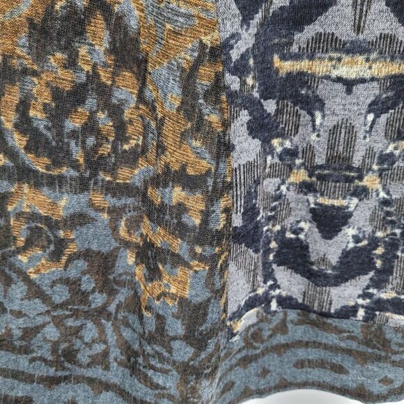 Womens Dressbarn Dress Whimsigothic Goblincore Witchcore Dark Scroll Print Sz 16 - Picture 5 of 8